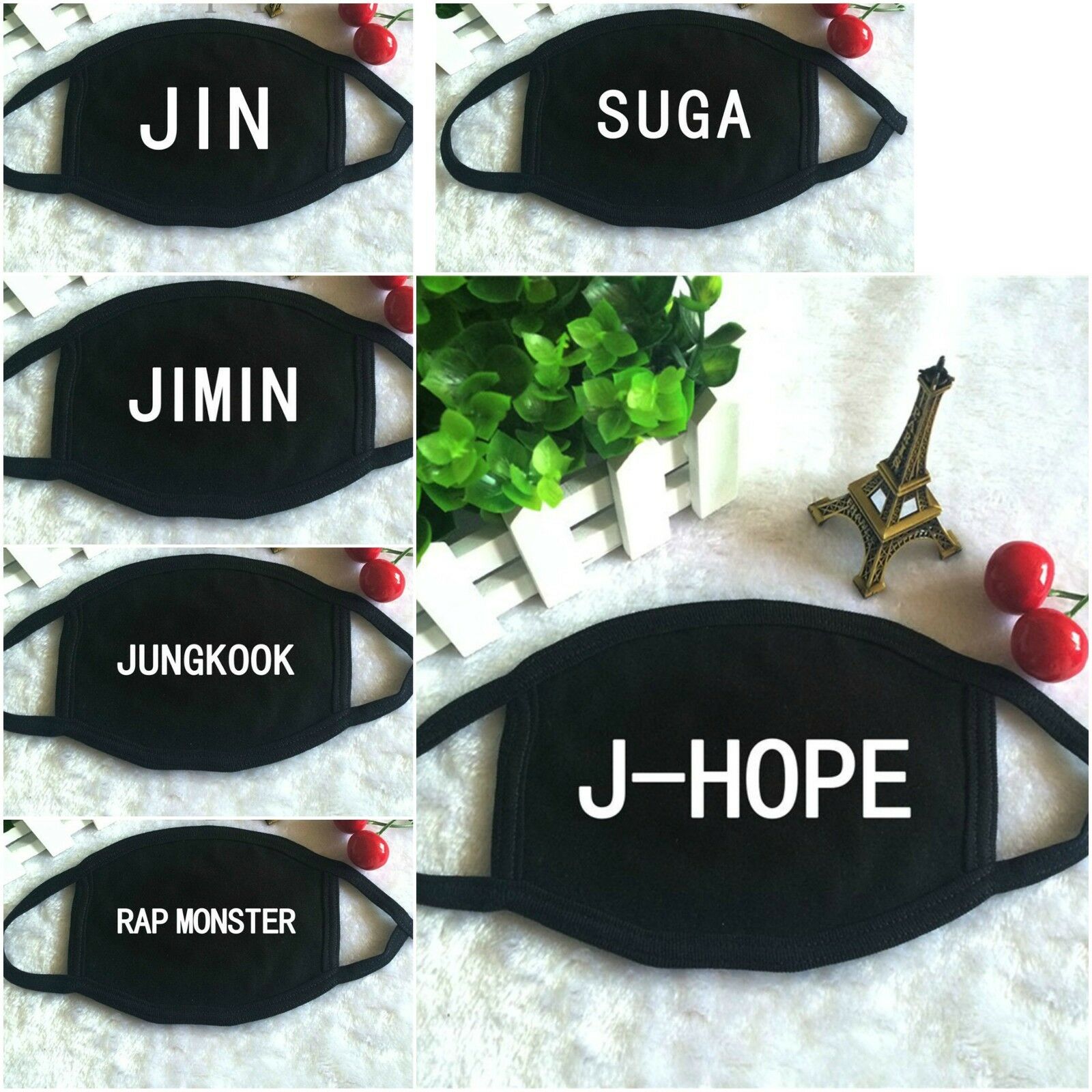Stan - חנות ה-Merchandise למעריצים מכל הסוגים BTS מוצר לוהט! מסכת פנים BTS עם שמות חברי הלהקה!