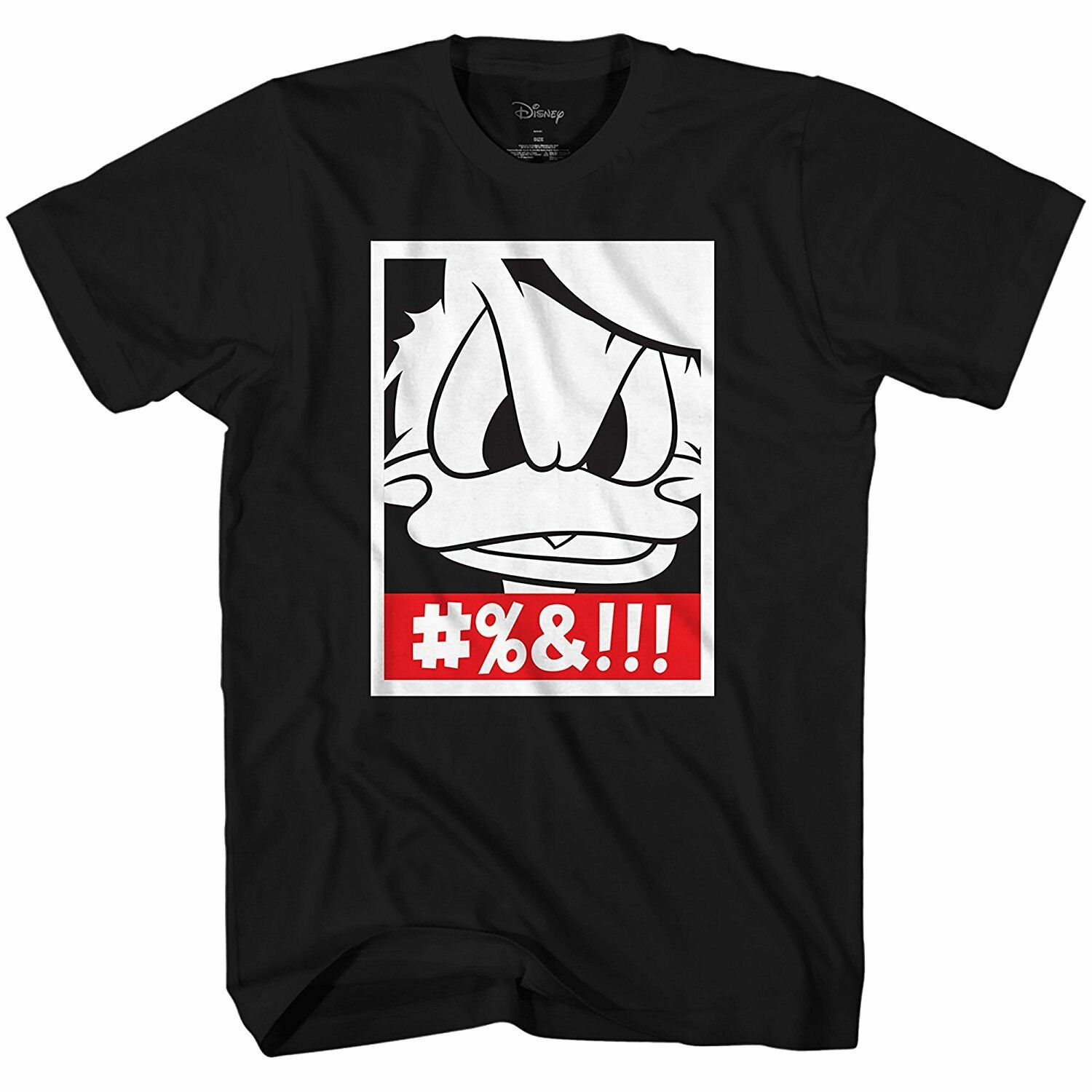Stan - חנות ה-Merchandise למעריצים מכל הסוגים Disney Disney Mens Donald Duck Frame Disneyland World Tee Funny Adult Graphic T-shirt