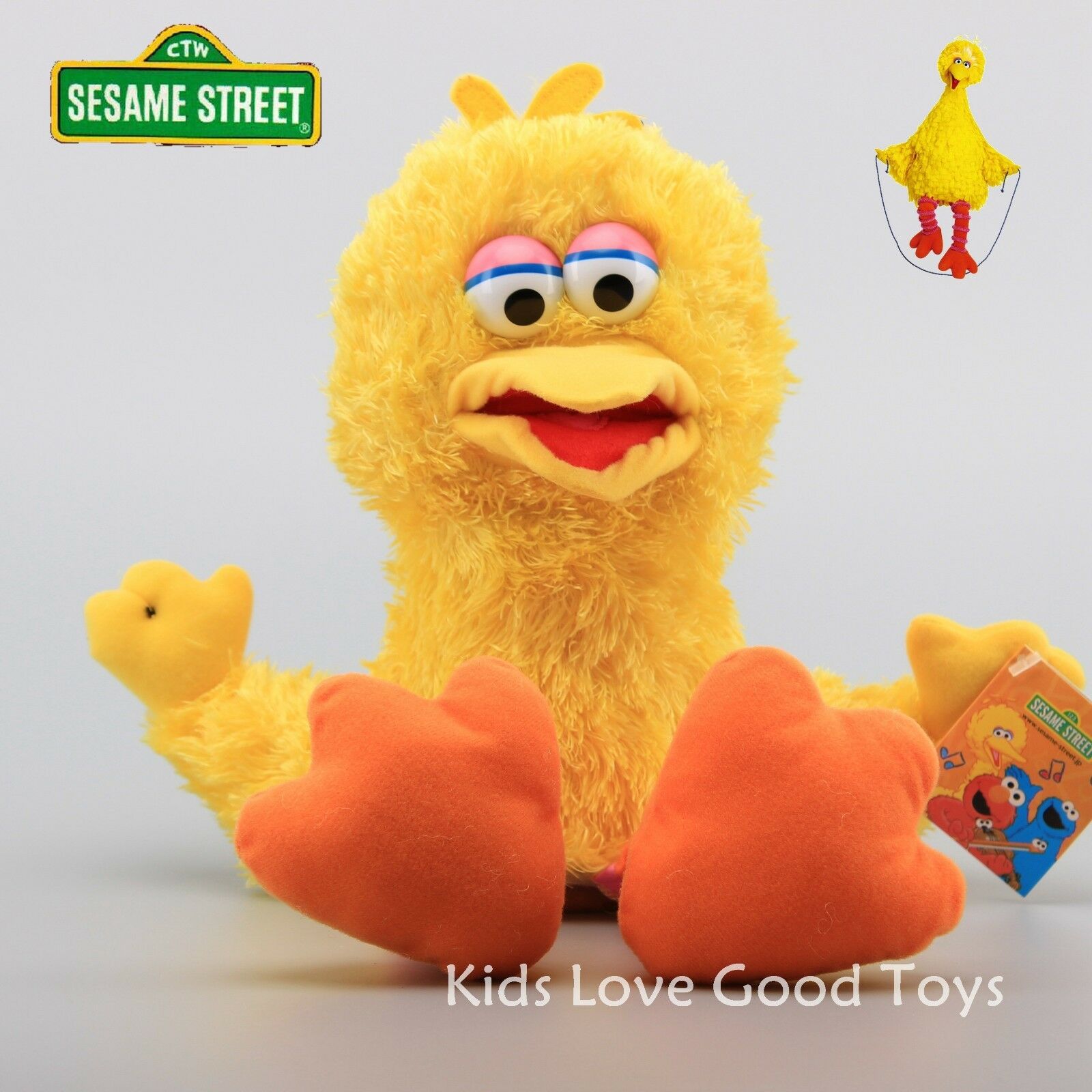 Stan - חנות ה-Merchandise למעריצים מכל הסוגים רחוב שומשום 2016 New Sesame Street Plush Big Bird Hand Puppet Play Games Doll Toy Puppets