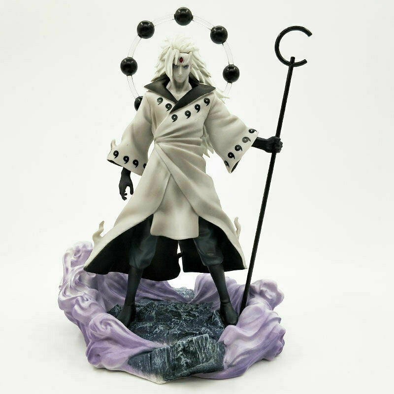 Stan - חנות ה-Merchandise למעריצים מכל הסוגים נארוטו Anime Naruto Shippuden Uchiha Madara PVC Action Figure Figurine Toy Gift No Box