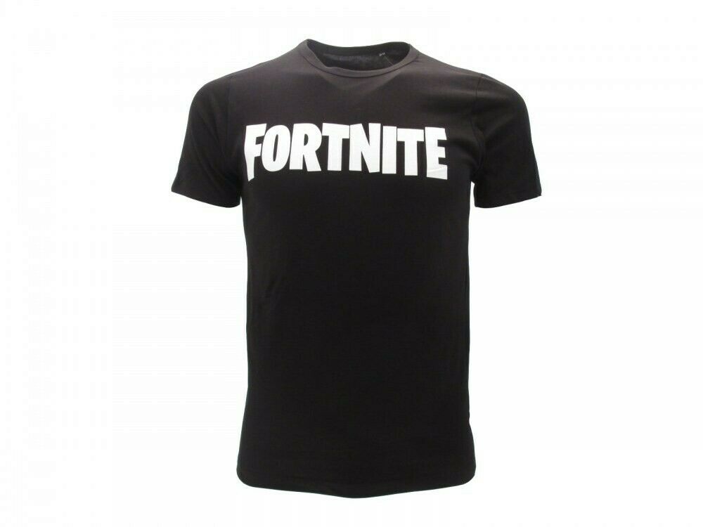 Stan - חנות ה-Merchandise למעריצים מכל הסוגים Fortnite Fortnite T-Shirt Black Writing Fortnite Official Game Epic Games